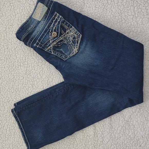 Silver Berkeley Surplus Boot Cut Size 28 - Picture 1 of 12